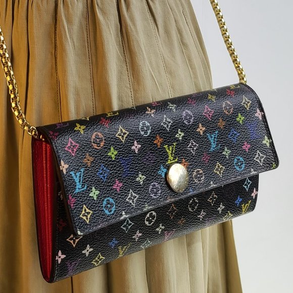 Louis Vuitton Handbags - Louis Vuitton Monogram Multicolor Long Wallet Blac